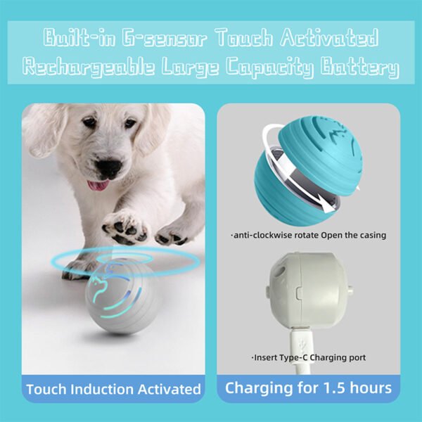 Interactive Dog Ball Toy - Image 3